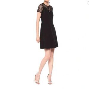 NWT! Nanette Lepore Poetic Love Black Lace Dress
